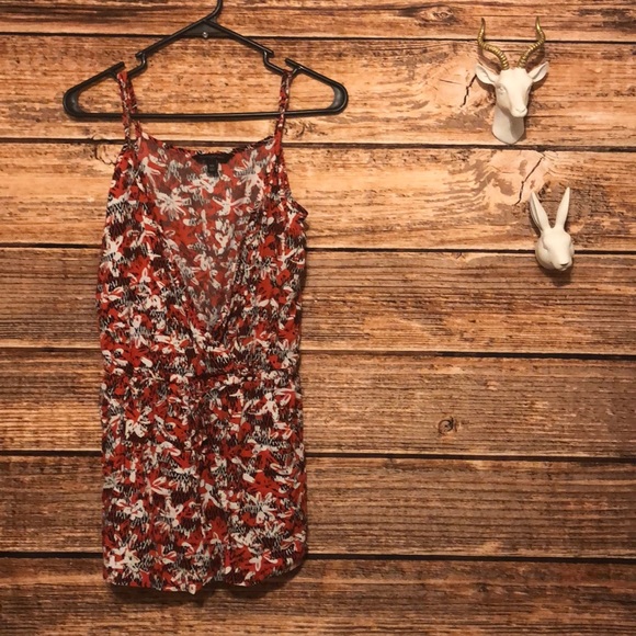 Banana Republic Other - 3/20 Banana Republic• orange and white romper
